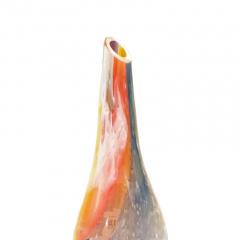 Large Late 20th Century Italian Murano Overlaid Crystal Glass Decorative Vase - 4552974