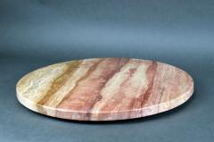 Large Lazy Suzan Onyx Tray tones ranging from yellow to red - 2389258