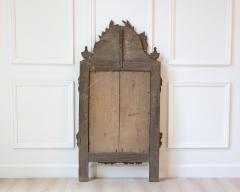 Large Louis XVI Giltwood Mirror with Laurel and Torch Crest 18th Century - 4791474