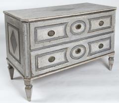 Large Louis XVI Painted Chest Of Drawers - 1569633