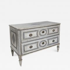 Large Louis XVI Painted Chest Of Drawers - 1572661