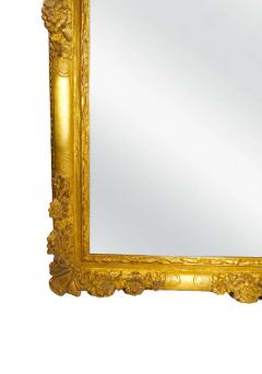 Large Louis XVI Style Gilt Wood Frame Hanging Wall Mirror - 2821320