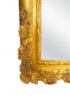 Large Louis XVI Style Gilt Wood Frame Hanging Wall Mirror - 2821325
