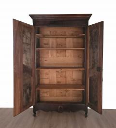 Large Louis XVI Style Walnut Armoire France circa 1840 - 3692927