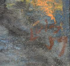 Large Luis Alvarez Mid century Portrait Oil Painting Newly Framed - 4480883