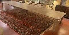 Large Mahogany Extending Table Of 5m30 19 Century - 3292751