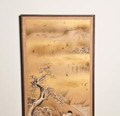 Large Meiji Painting Japan circa 1870 - 3357306