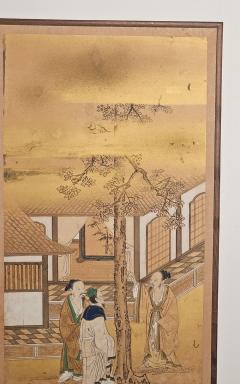 Large Meiji Painting Japan circa 1870 - 3358666