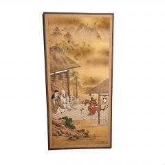 Large Meiji Painting Japan circa 1870 - 3604154