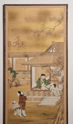 Large Meiji Painting Japan circa 1870 - 3604165