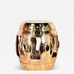 Large Mid Century Brass stool - 4332613