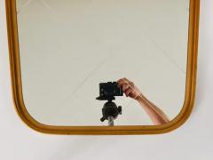 Large Mid Century Golden Wall Mirror with Faceted Check Pattern Austria 1950s - 4062533