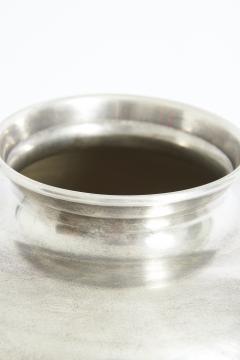 Large Mid Century Metal Vase - 3971329