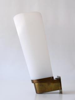 Large Mid Century Modern Brass Acrylic Wall Light or Sconce Germany 1950s - 2803462