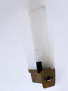 Large Mid Century Modern Brass Acrylic Wall Light or Sconce Germany 1950s - 2803465