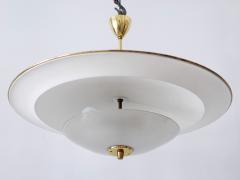 Large Mid Century Modern Ufo Ceiling Light or Pendant Lamp Germany 1950s 1 - 3636982