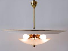 Large Mid Century Modern Ufo Ceiling Light or Pendant Lamp Germany 1950s 1 - 3636987