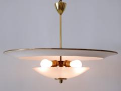 Large Mid Century Modern Ufo Ceiling Light or Pendant Lamp Germany 1950s 1 - 3636988