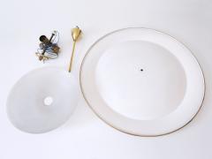 Large Mid Century Modern Ufo Ceiling Light or Pendant Lamp Germany 1950s 1 - 3636993