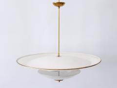 Large Mid Century Modern Ufo Ceiling Light or Pendant Lamp Germany 1950s 2 - 3636997