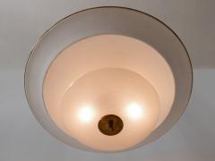 Large Mid Century Modern Ufo Ceiling Light or Pendant Lamp Germany 1950s 2 - 3637007