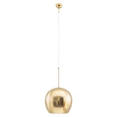 Large Midcentury Scandinavian Pendant in Brass - 1247476