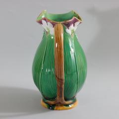 Large Minton Majolica Lily Jug Pitcher - 2174300