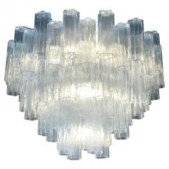 Large Modern Ice Tronchi Murano Glass Chandelier - 4478948