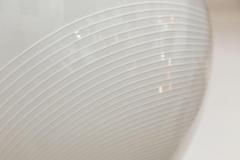 Large Modern Italian Swirl Globe Ceiling Fixture 1960ca - 4586979