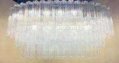 Large Modern Oval Shaped Multi Color Murano Glass Chandelier by Veneziani Arte - 4660223