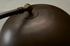 Large Modernist Desk Lamp in Patinated Brass 1930s - 4394522