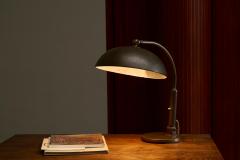 Large Modernist Desk Lamp in Patinated Brass 1930s - 4394524