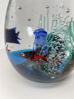 Large Murano Glass Aquarium with octopus - 3241970