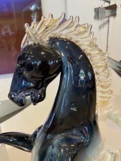 Large Murano Glass Horse by Zanetti - 3814260