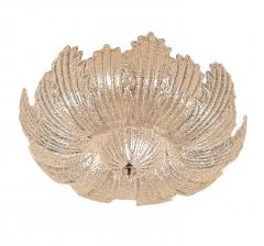 Large Murano Graniglia Glass Flush Mounts - 4618468