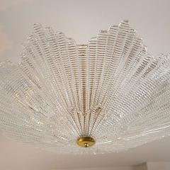 Large Murano Star Shaped Ceiling Fixture - 134868