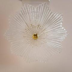 Large Murano Star Shaped Ceiling Fixture - 134878