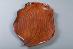 Large Natural Carved Box Wood Tray - 3812466