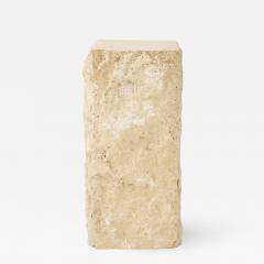 Large Natural Travertine Pedestal  - 1139061