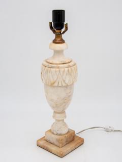 Large Neocolassical Urn Alabaster Lamp - 1841559
