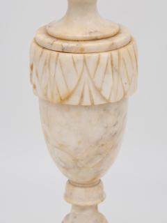 Large Neocolassical Urn Alabaster Lamp - 1841561