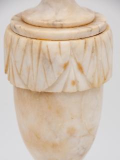 Large Neocolassical Urn Alabaster Lamp - 1841564