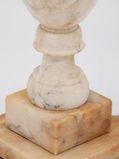 Large Neocolassical Urn Alabaster Lamp - 1841565