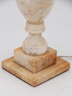 Large Neocolassical Urn Alabaster Lamp - 1841566