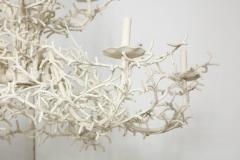 Large Nine Arm Coral Chandelier - 781800