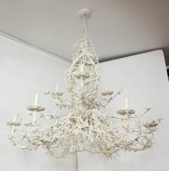 Large Nine Arm Coral Chandelier - 781801