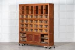 Large Oak Haberdashery Cabinet - 2793022