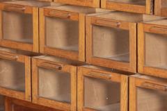 Large Oak Haberdashery Cabinet - 2793025