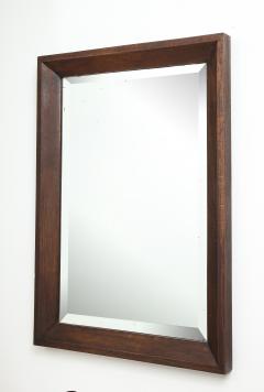 Large Oak Mirror with Original Bevelled Glass France c 1930 - 1920121