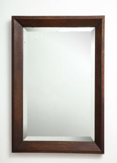 Large Oak Mirror with Original Bevelled Glass France c 1930 - 1920126